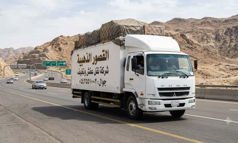 نقل عفش من الطائف إلى الرياض